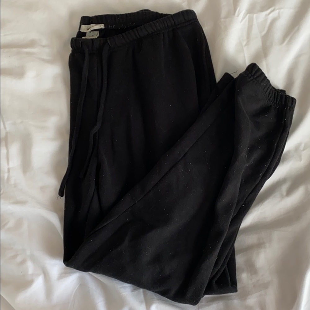 Garage Black Joggers